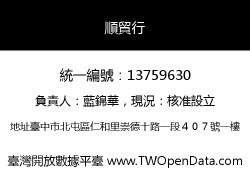 順貿行