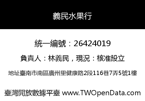義民水果行