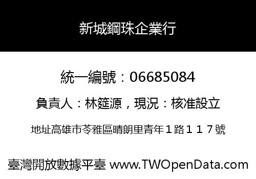 新城鋼珠企業行