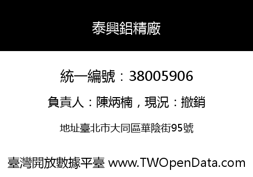 泰興鋁精廠