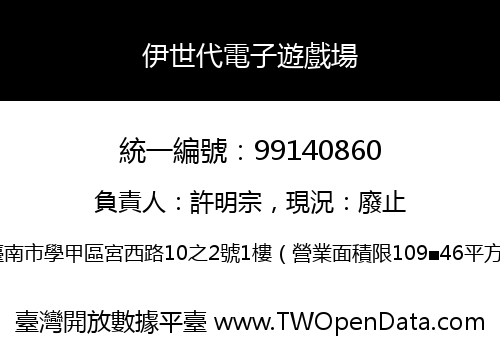 伊世代電子遊戲場