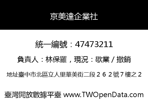 京美達企業社