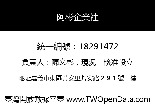 阿彬企業社
