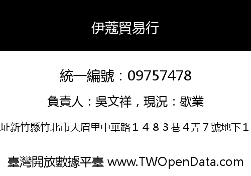 伊蔻貿易行