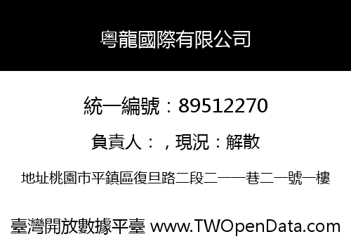 粵龍國際有限公司
