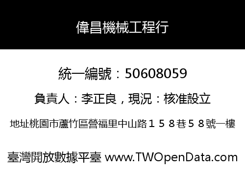 偉昌機械工程行
