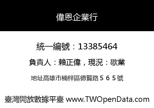 偉恩企業行
