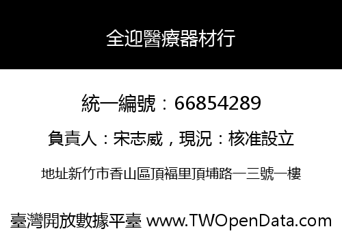 全迎醫療器材行