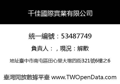 千佳國際實業有限公司