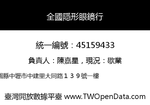 全國隱形眼鏡行