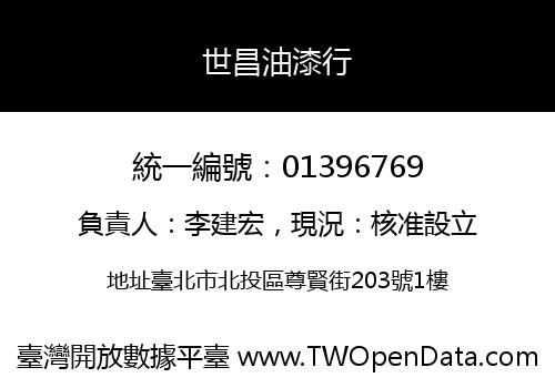 世昌油漆行
