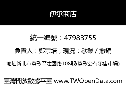 傳承商店