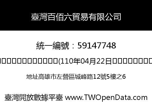 臺灣百佰六貿易有限公司