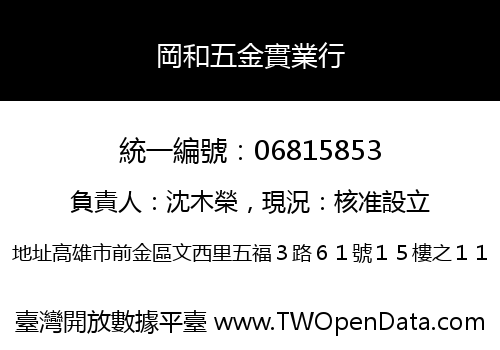 岡和五金實業行
