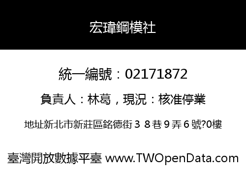 宏瑋鋼模社