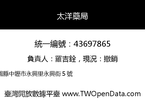 太洋藥局