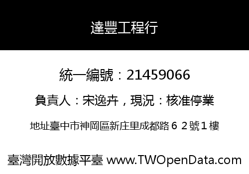 達豐工程行