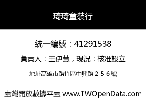 琦琦童裝行