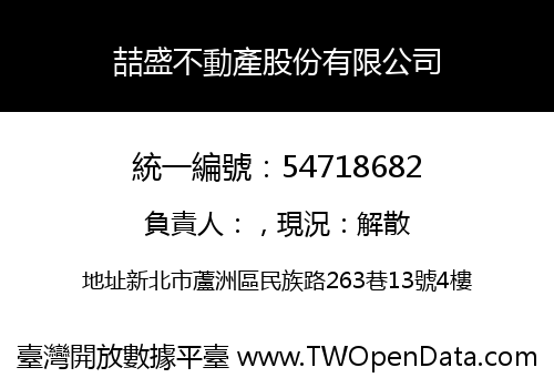 喆盛不動產股份有限公司