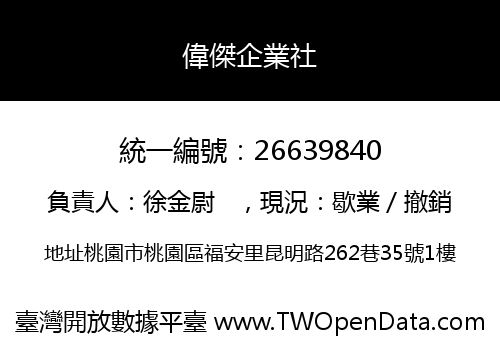 偉傑企業社