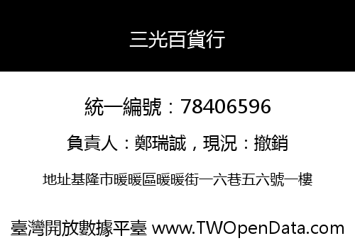 三光百貨行