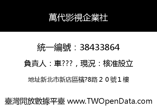 萬代影視企業社