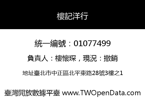 樓記洋行