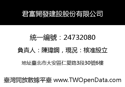 君富開發建設股份有限公司