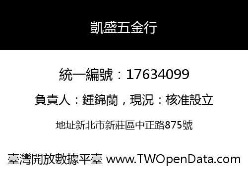 凱盛五金行