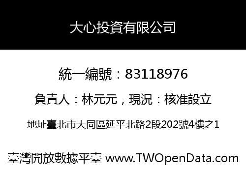 大心投資有限公司