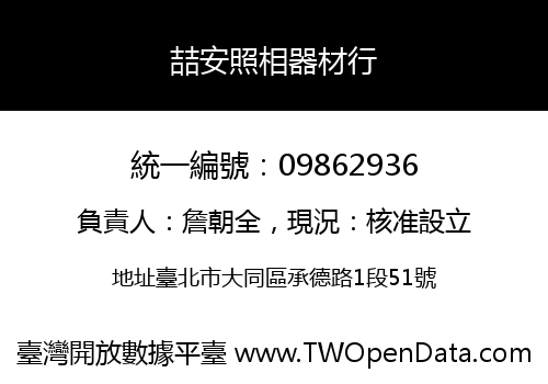 喆安照相器材行