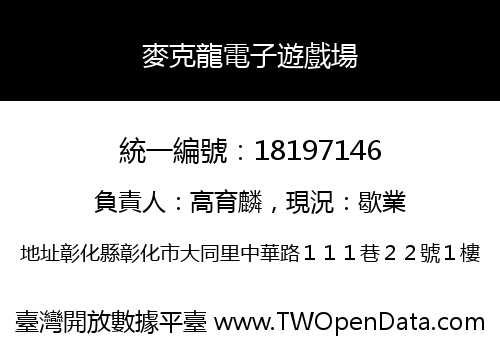 麥克龍電子遊戲場