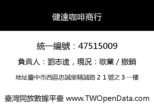 健達咖啡商行