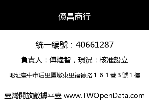 億昌商行