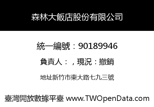 森林大飯店股份有限公司