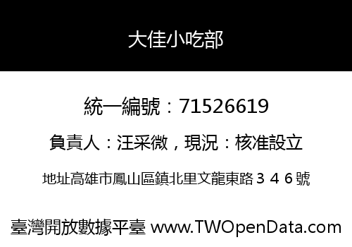大佳小吃部