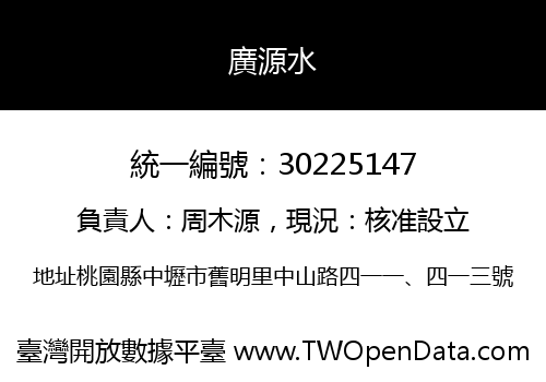 廣源水