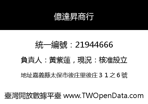 億達昇商行