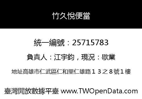 竹久悅便當