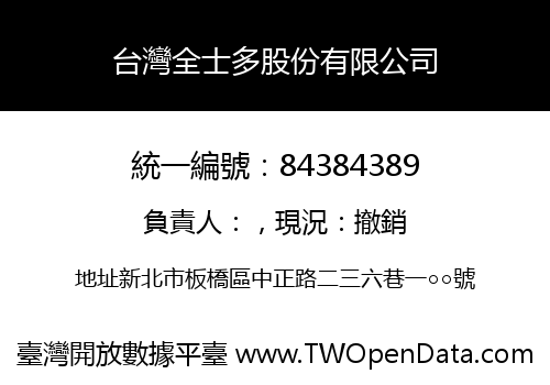 台灣全士多股份有限公司