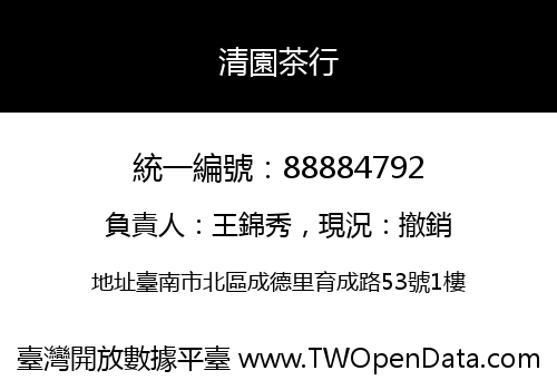 清園茶行