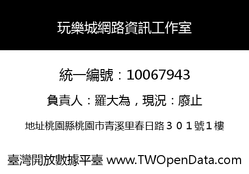 玩樂城網路資訊工作室