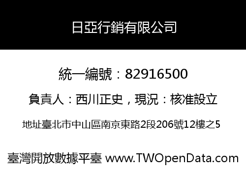 日亞行銷有限公司