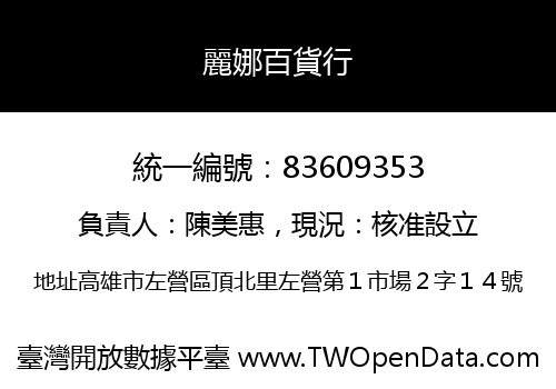 麗娜百貨行