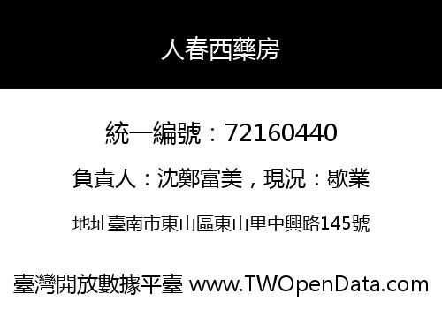 人春西藥房