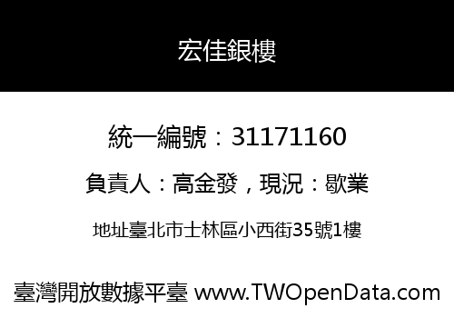 宏佳銀樓