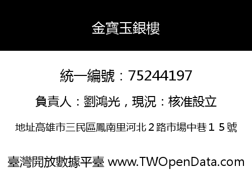 金寶玉銀樓