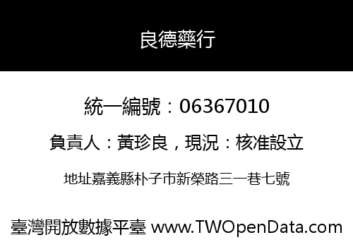 良德藥行