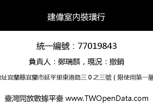 建偉室內裝璜行