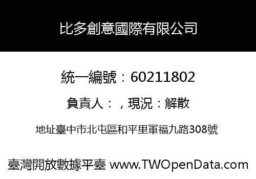 比多創意國際有限公司